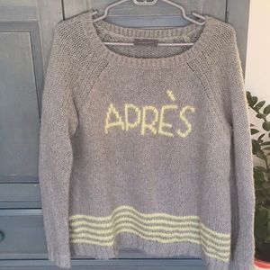 Wooden Ships XS/S Apres sweater